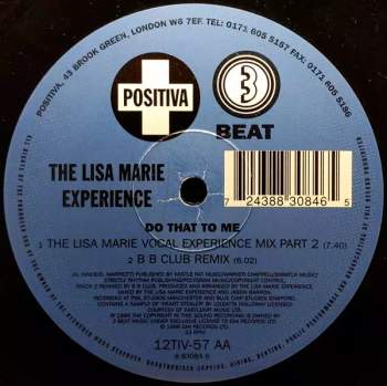 Lisa Marie Experience: Do That To Me (MAXISINGL)