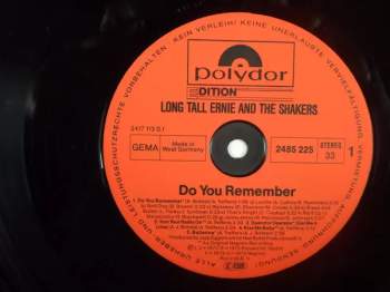 Long Tall Ernie And The Shakers: Do You Remember