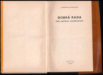Joza Břízová: Dobrá rada pro každou domácnost
