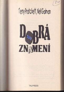 Neil Gaiman: Dobrá znamení