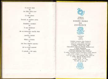 Kamila Sojková: Dobré ráno na zahrádce