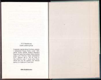 P. G Wodehouse: Dobře uložené peníze