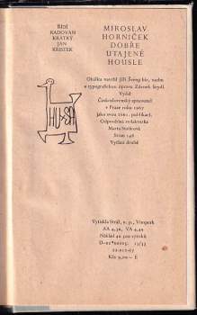 Miroslav Horníček: Dobře utajené housle