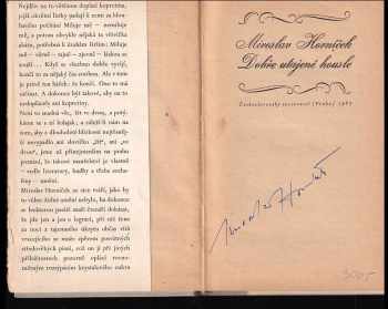 Miroslav Horníček: Dobře utajené housle