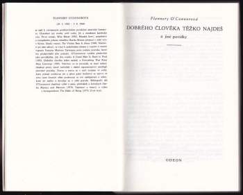 Flannery O'Connor: Dobrého člověka těžko najdeš a jiné povídky