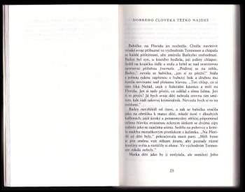 Flannery O'Connor: Dobrého člověka těžko najdeš a jiné povídky