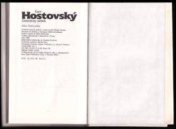 Egon Hostovský: Dobročinný večírek