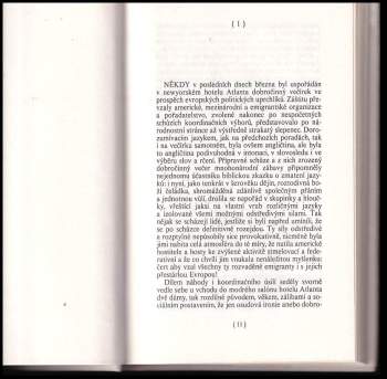 Egon Hostovský: Dobročinný večírek