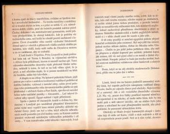 Leonard Medek: Dobrodruh