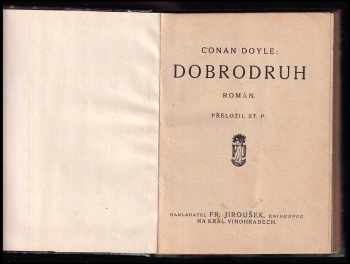 Arthur Conan Doyle: Dobrodruh