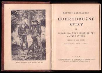 Friedrich Gerstäcker: Dobrodružné spisy