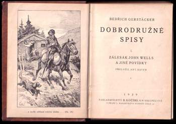 Friedrich Gerstäcker: Dobrodružné spisy