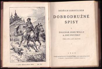 Friedrich Gerstäcker: Dobrodružné spisy