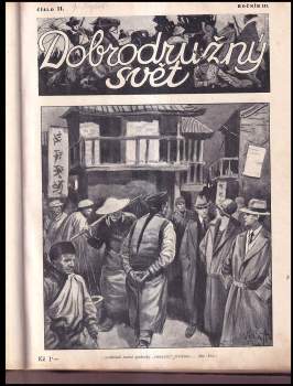 Dobrodružný svět 1929 - ročník III. - ILUSTRACE ZDENĚK BURIAN