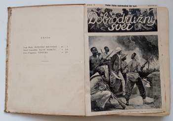 Dobrodružný svět 1929 - ročník III. - ILUSTRACE ZDENĚK BURIAN