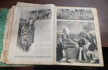 Dobrodružný svět 1929 - ročník III. - ILUSTRACE ZDENĚK BURIAN - ZŘEJMĚ NEKOMPLETNÍ !!