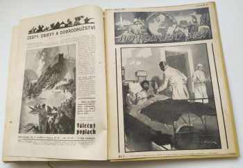 Dobrodružný svět 1930 - ročník IV. - čísla 1 - 39 - KOMPLET - ILUSTRACE ZDENĚK BURIAN - SBĚRATELSKÝ KUS