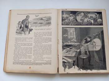 Dobrodružný svět 1931 - ročník V. - čísla 1 - 38  ILUSTRACE ZDENĚK BURIAN