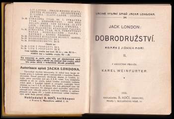 Jack London: Dobrodružství