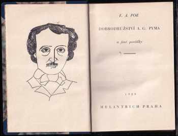 Edgar Allan Poe: Dobrodružství A.G. Pyma a jiné povídky