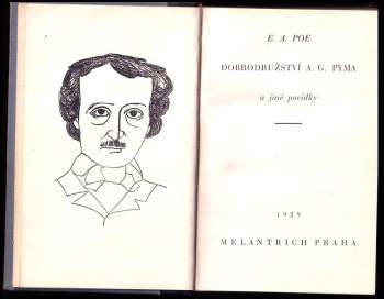 Edgar Allan Poe: Dobrodružství A.G.Pyma a jiné povídky