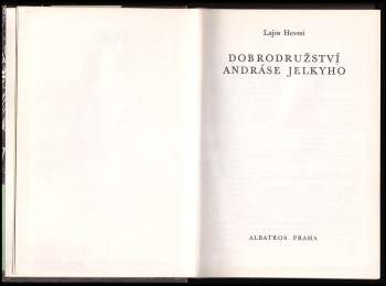Lajos Hevesi: Dobrodružství Andráse Jelkyho