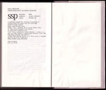 Saul Bellow: Dobrodružství Augieho Marche