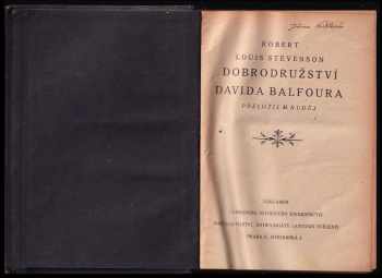 Robert Louis Stevenson: Dobrodružství Davida Balfoura