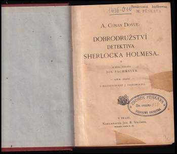 Arthur Conan Doyle: Dobrodružství detektiva Sherlocka Holmesa