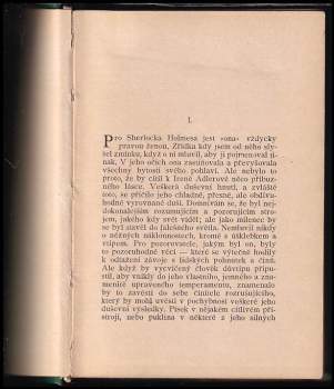 Arthur Conan Doyle: Dobrodružství detektiva Sherlocka Holmesa