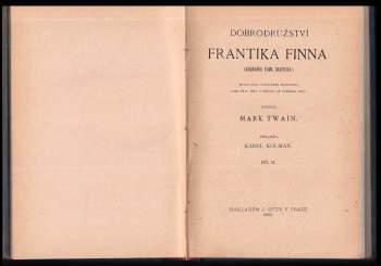 Mark Twain: Dobrodružství Frantíka Finna