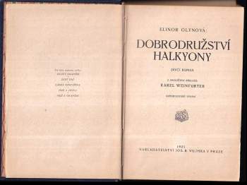 Elinor Glyn: Dobrodružství Halkyony