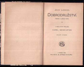 Jack London: Dobrodružství