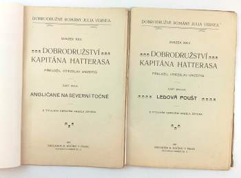 Jules Verne: Dobrodružství kapitána Hatterasa, 1. - 2. díl
