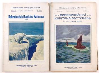 Dobrodružství kapitána Hatterasa, 1. - 2. díl