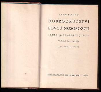 Bengt Berg: Dobrodružství lovců nosorožců