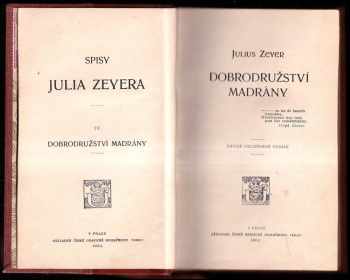 Julius Zeyer: Dobrodružství Madrány
