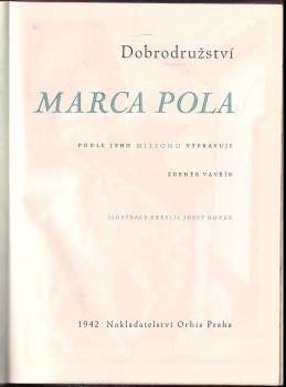 Marco Polo: Dobrodružství Marca Pola