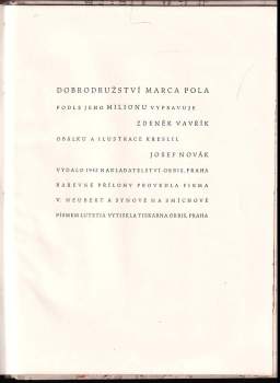 Marco Polo: Dobrodružství Marca Pola
