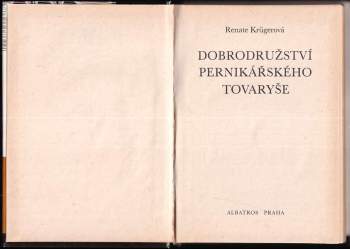 Renate Krüger: Dobrodružství pernikářského tovaryše