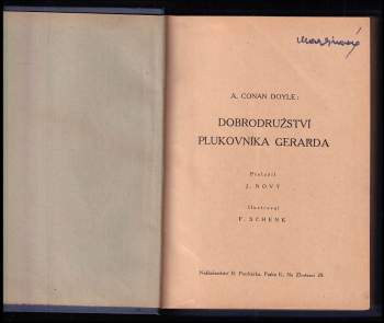 Arthur Conan Doyle: Dobrodružství plukovníka Gerarda