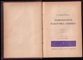 Arthur Conan Doyle: Dobrodružství plukovníka Gerarda