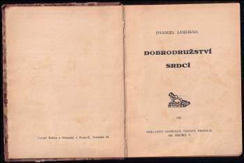 Emanuel Lešehrad: Dobrodružství srdcí