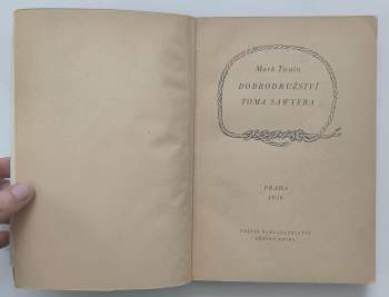 Mark Twain: Dobrodružství Toma Sawyera