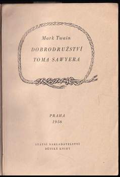 Mark Twain: Dobrodružství Toma Sawyera