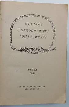 Mark Twain: Dobrodružství Toma Sawyera