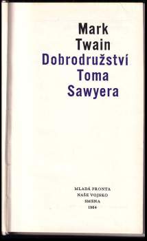 Mark Twain: Dobrodružství Toma Sawyera