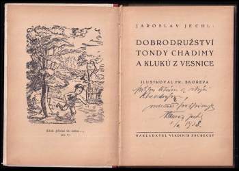 Jaroslav Jechl: Dobrodružství Tondy Chadimy a kluků z vesnice