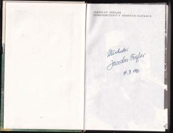 Jaroslav Foglar: Dobrodružství v temných uličkách