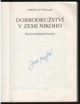 Jaroslav Foglar: Dobrodružství v Zemi nikoho